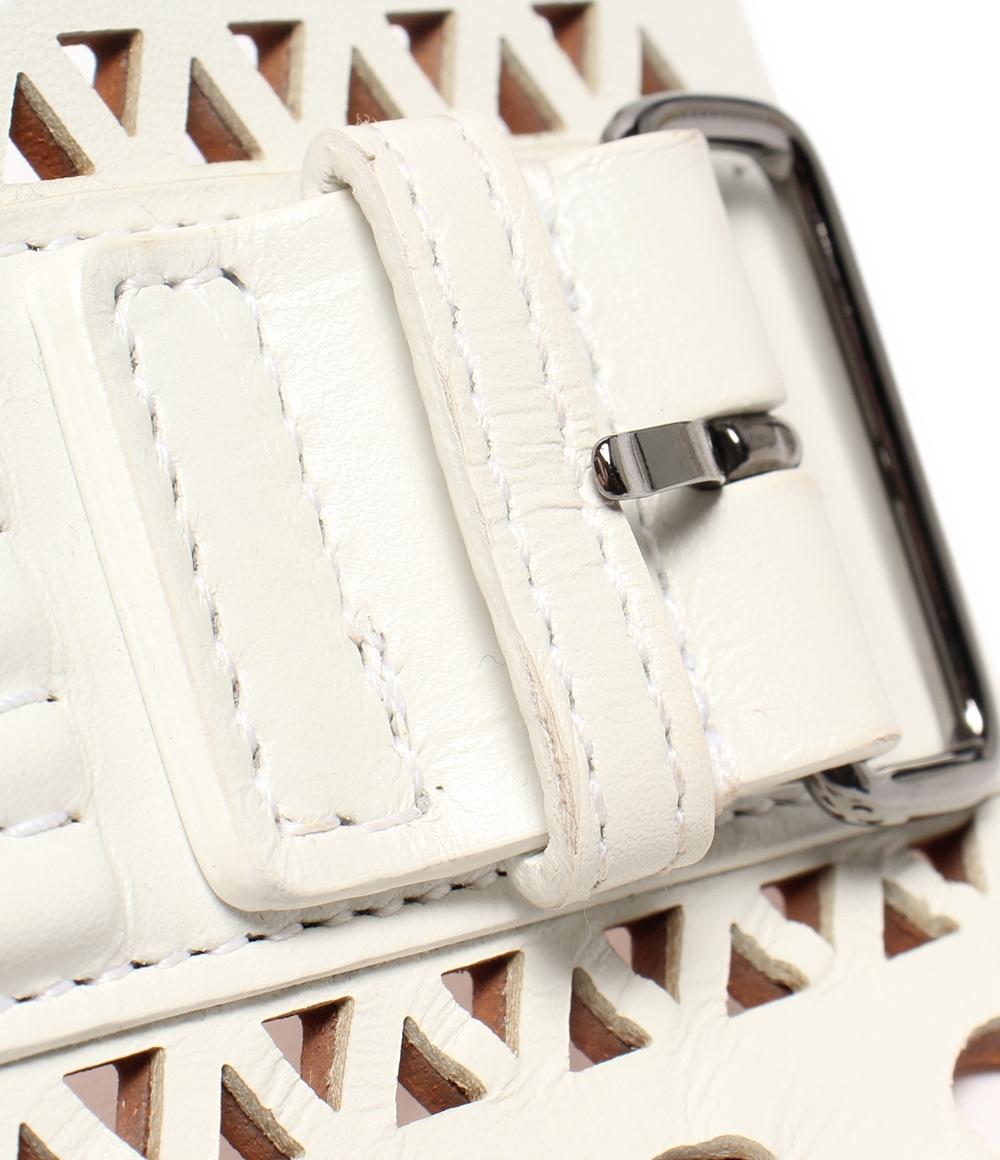 新品　ALAÏA コルセット　ベルト　ホワイト　レアサイズ アライア コルセット ベルト 70 レディース ALAIA – Rehello by BOOKOFF