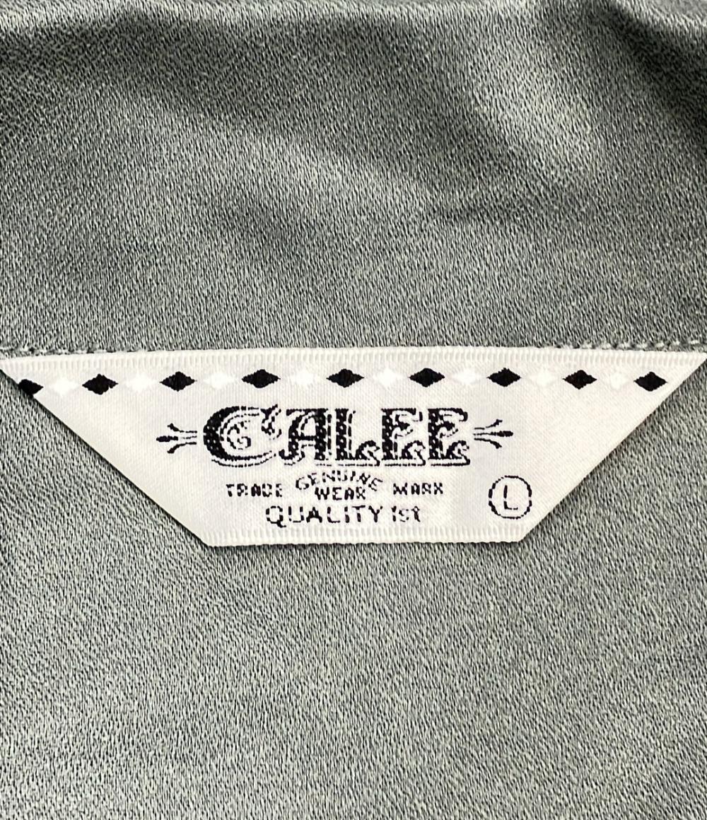 美品 キャリー 半袖シャツ メンズ SIZE L CALEE