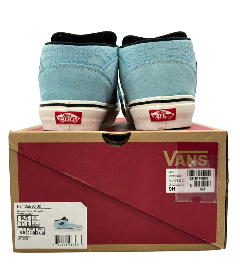 美品 VANS ミドルカットスニーカー HALF CAB 33 DX 721454 メンズ SIZE 27.5 ヴァンズ