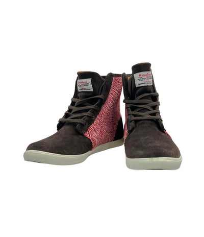 クラークス ハイカットスニーカー × Harris Tweed レディース SIZE 6 D (XL) Clarks