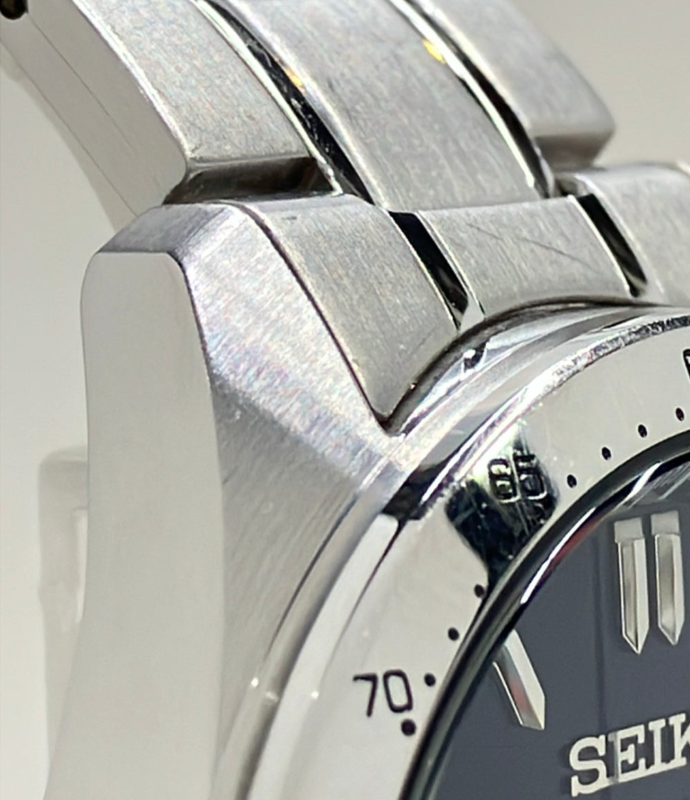 SEIKO 腕時計 クオーツ ネイビー 8T63-00D0 メンズ セイコー