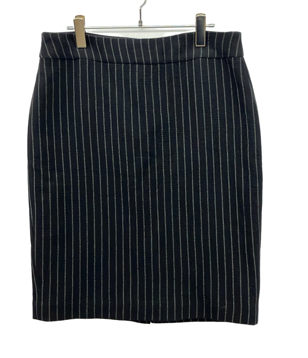 ARMANI COLLEZIONI ノーカラージャケット スカートスーツセットアップ ZMG13T ZM107 レディース SIZE 44 アルマーニコレッツォーニ