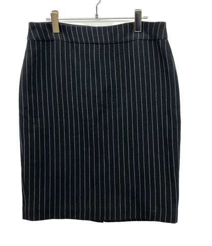 ARMANI COLLEZIONI ノーカラージャケット スカートスーツセットアップ ZMG13T ZM107 レディース SIZE 44 アルマーニコレッツォーニ