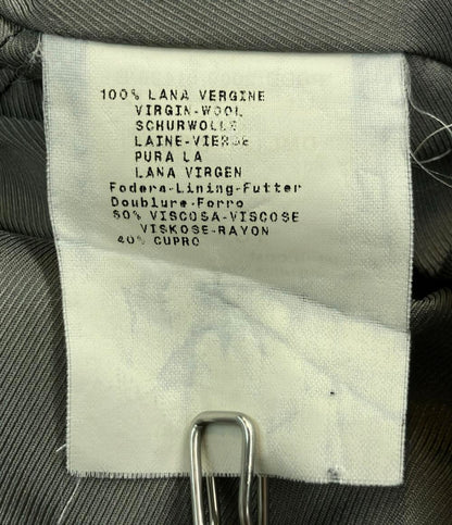 訳あり アルマーニコレッツォーニ ウールコート レディース SIZE 44 (XL) ARMANI COLLEZIONI