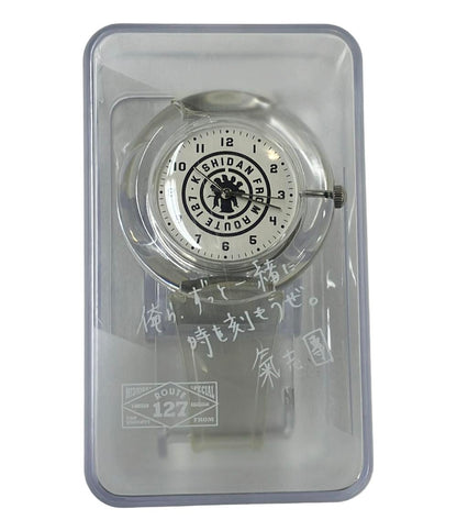 腕時計 俺ら、ずっと一緒に時を刻もうぜ。 氣志團 トイウォッチ クオーツ ホワイト レディース