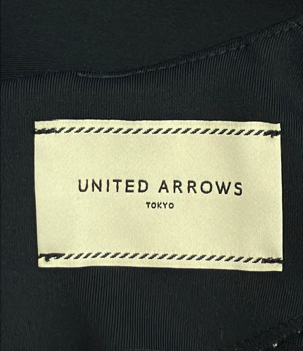 UNITED ARROWS 長袖 パールモチーフ ワンピース レディース SIZE 38 ユナイテッドアローズ