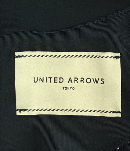 UNITED ARROWS 長袖 パールモチーフ ワンピース レディース SIZE 38 ユナイテッドアローズ