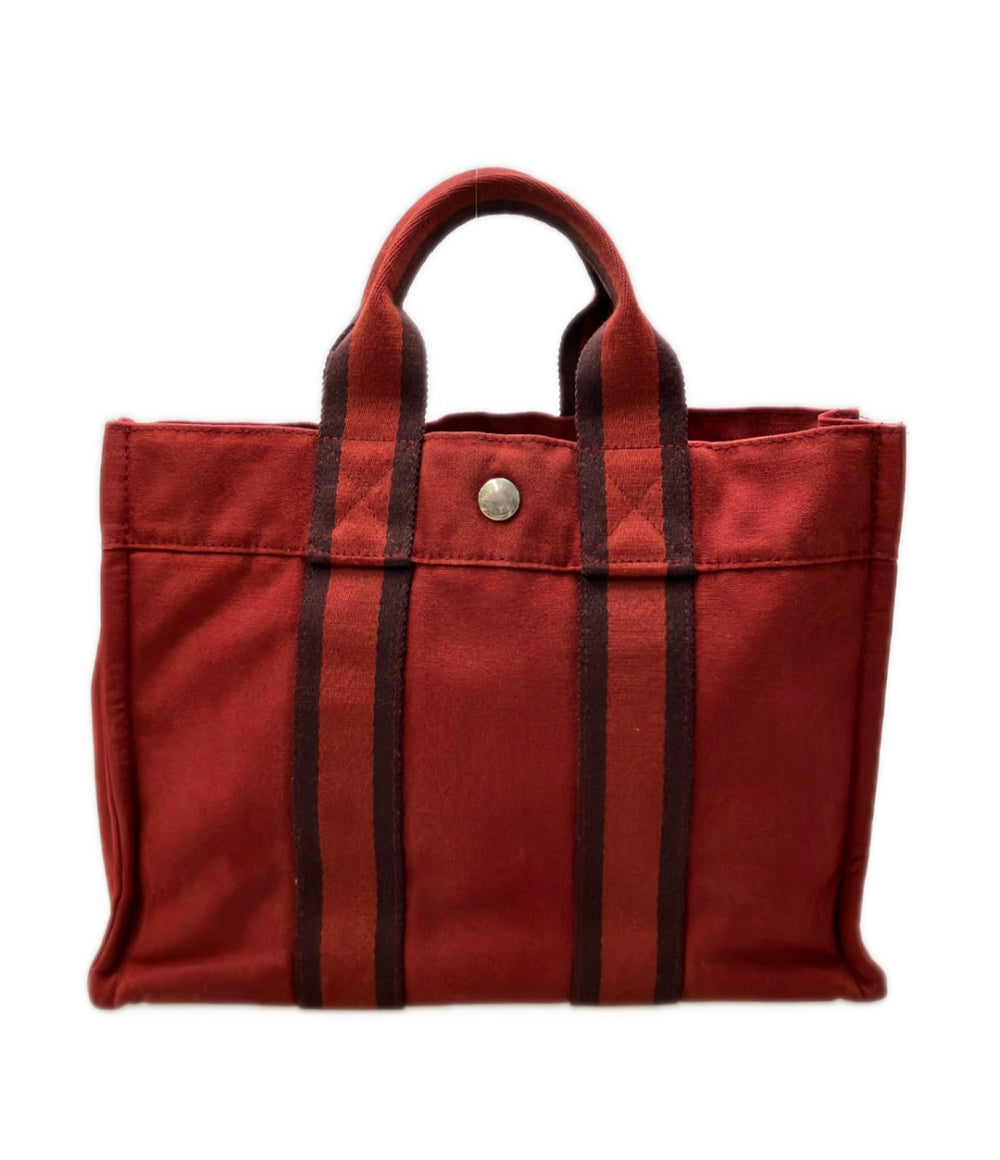 HERMES ハンドバッグ キャンバス フールトゥPM レディース エルメス