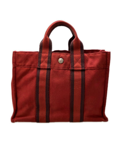HERMES ハンドバッグ キャンバス フールトゥPM レディース エルメス