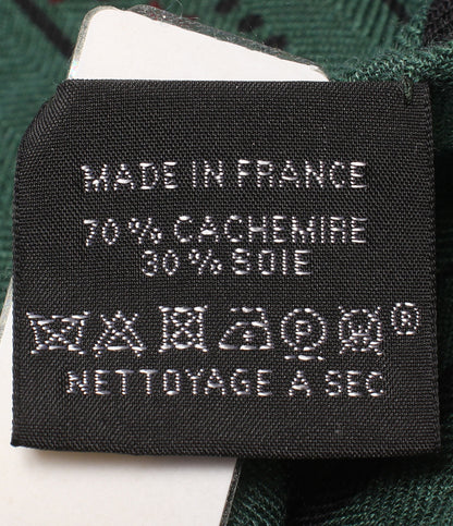 美品 HERMES ストール カレ140 カレジェアン ZOUAVES ET DRAGONS レディース エルメス