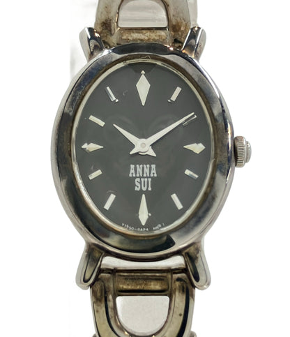 ANNA SUI 腕時計 クオーツ ブラック Y150-0AD0 レディース アナスイ