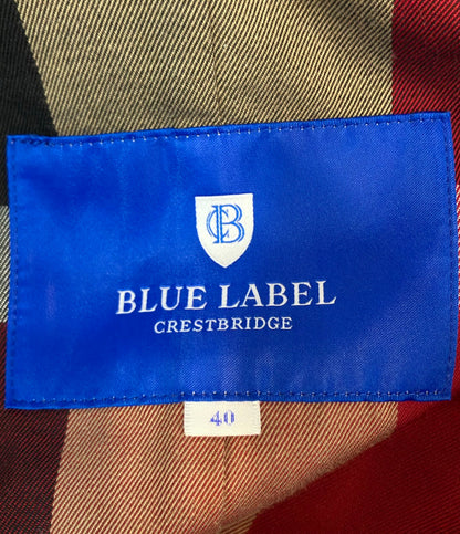 BLUE LABEL CRESTBRIDGE トレンチコート ベルト ライナー付き 55A10-200-42 レディース SIZE 40 (L) ブルーレーベル クレストブリッジ