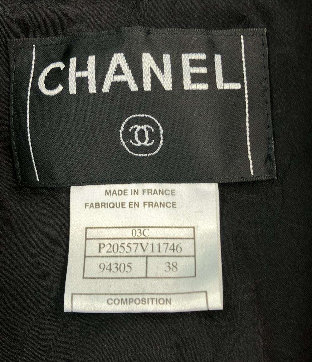 CHANEL テーラードジャケット ウール ヴィンテージ P20557V11746