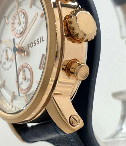 FOSSIL 腕時計 クオーツ シルバー ES3838 メンズ フォッシル