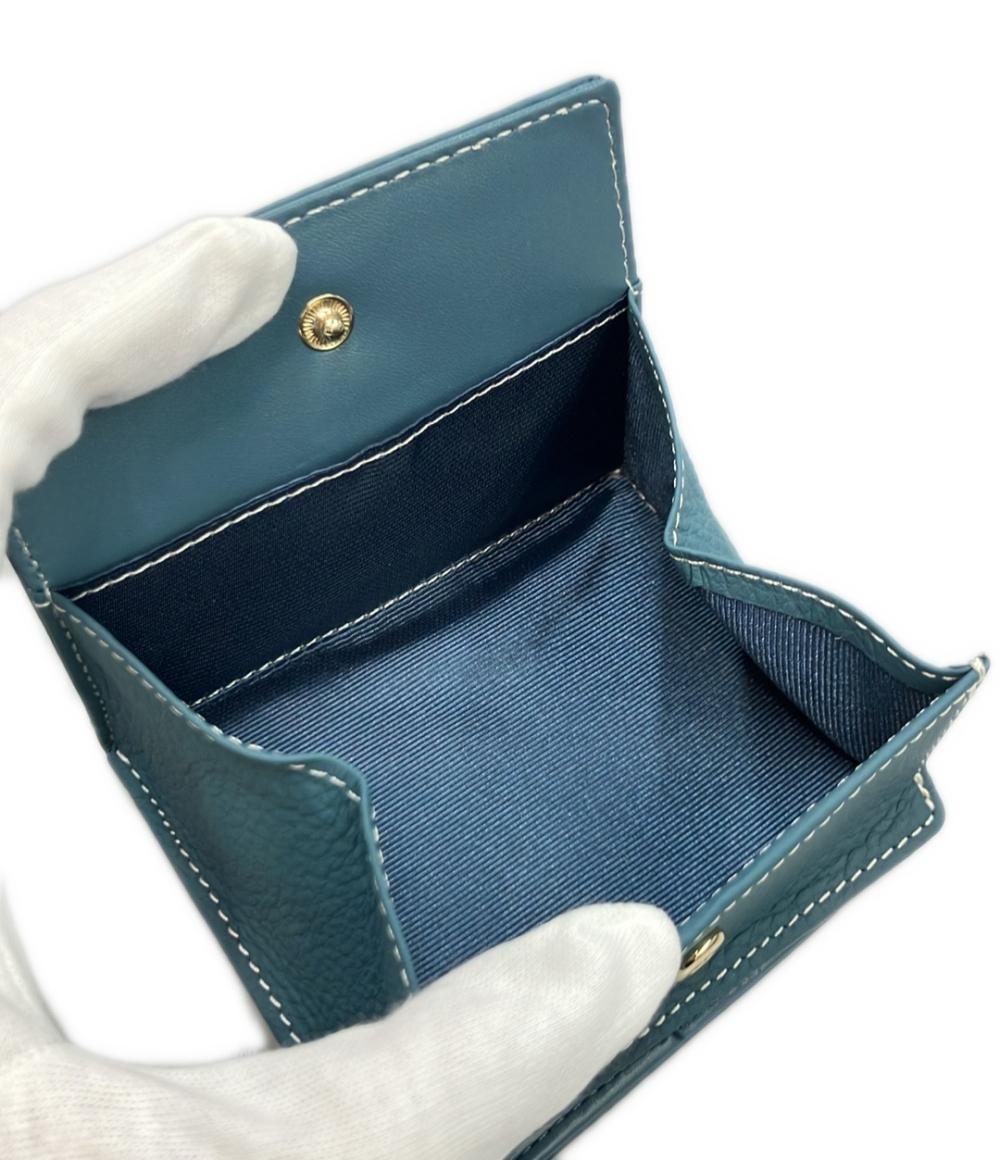 美品 BARCOS 二つ折り財布 レディース バルコス