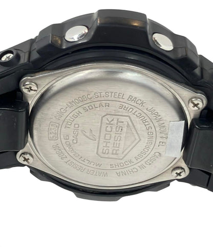 CASIO 腕時計 G-SHOCK ソーラー ブラック AWG-M100BC メンズ カシオ