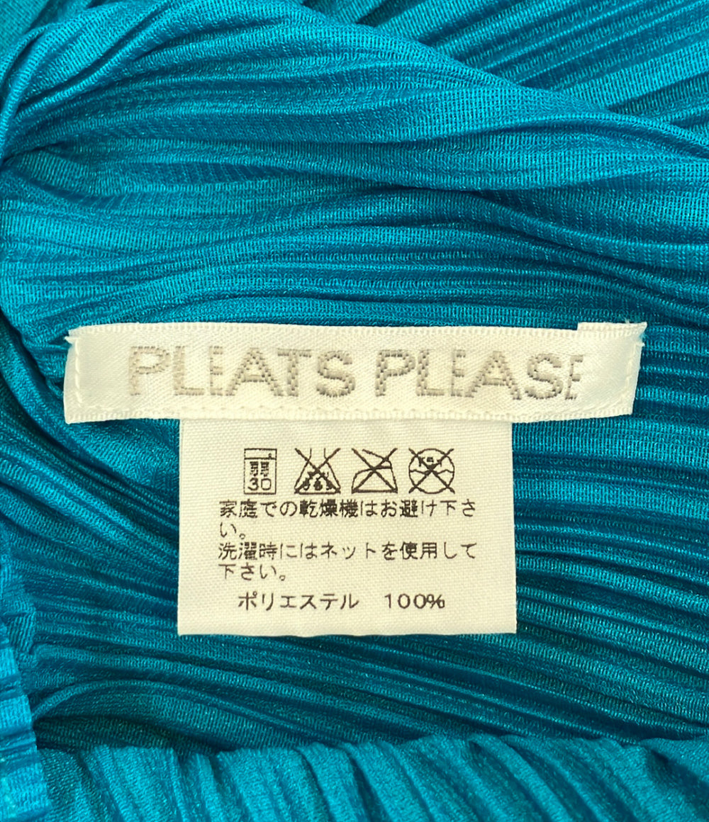 PLEATS PLEASE 長袖 変形スリーブ プリーツシャツ レディース SIZE 3 プリーツプリーズ