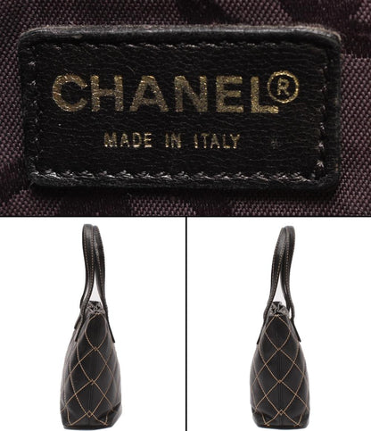 CHANEL トートバッグ ゴールド金具 7番台 ワイルドステッチ ココマーク A18126 レディース シャネル