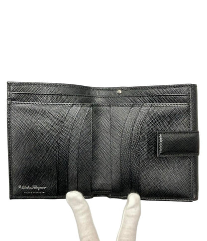 訳あり Salvatore Ferragamo 二つ折り財布 ガンチーニ JL-22 4208 レディース サルヴァトーレフェラガモ