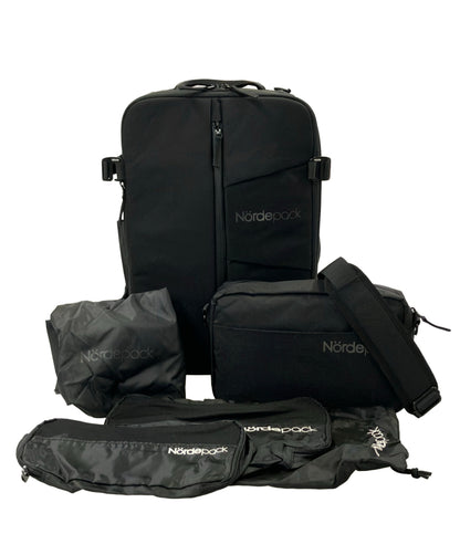 美品 Nordepack 3way ビジネスバッグ ショルダーバッグ リュック バックパック メンズ ノルデパック