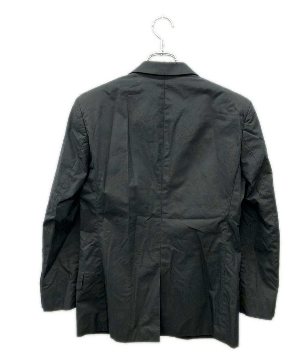 P094 [人気] BALMAIN バルマン テーラードジャケット 44 ネイビー 綿100% イタリア製 BHR JACKET JERSEY SPENCER 6BUT | ★ BALMAIN テーラードジャケット メンズ SIZE 44 (S) バルマン – Rehello