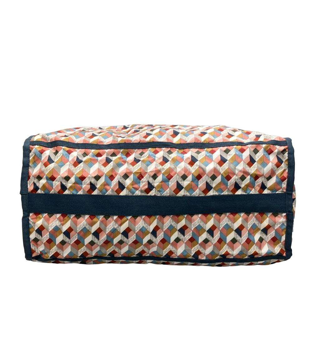 美品 LeSportsac ボストンバッグ ショルダーバッグ 2WAY 斜め掛け レディース レスポートサック