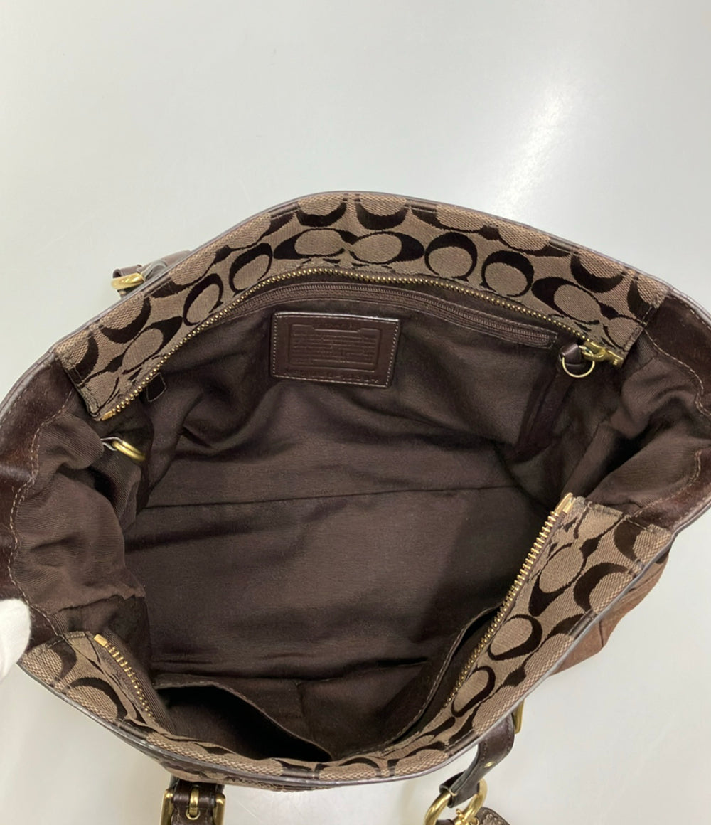 COACH トートバッグ シグネチャー 10384 レディース コーチ