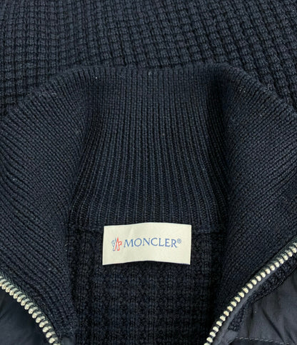 MONCLER ニット切替ダウンカーディガン H20919B00005 メンズ SIZE S モンクレール