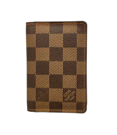 LOUIS VUITTON カード入れ 名刺入れ オーガナイザー ドゥ ポッシュ ダミエ エベヌ N61721 レディース メンズ ルイ・ヴィトン
