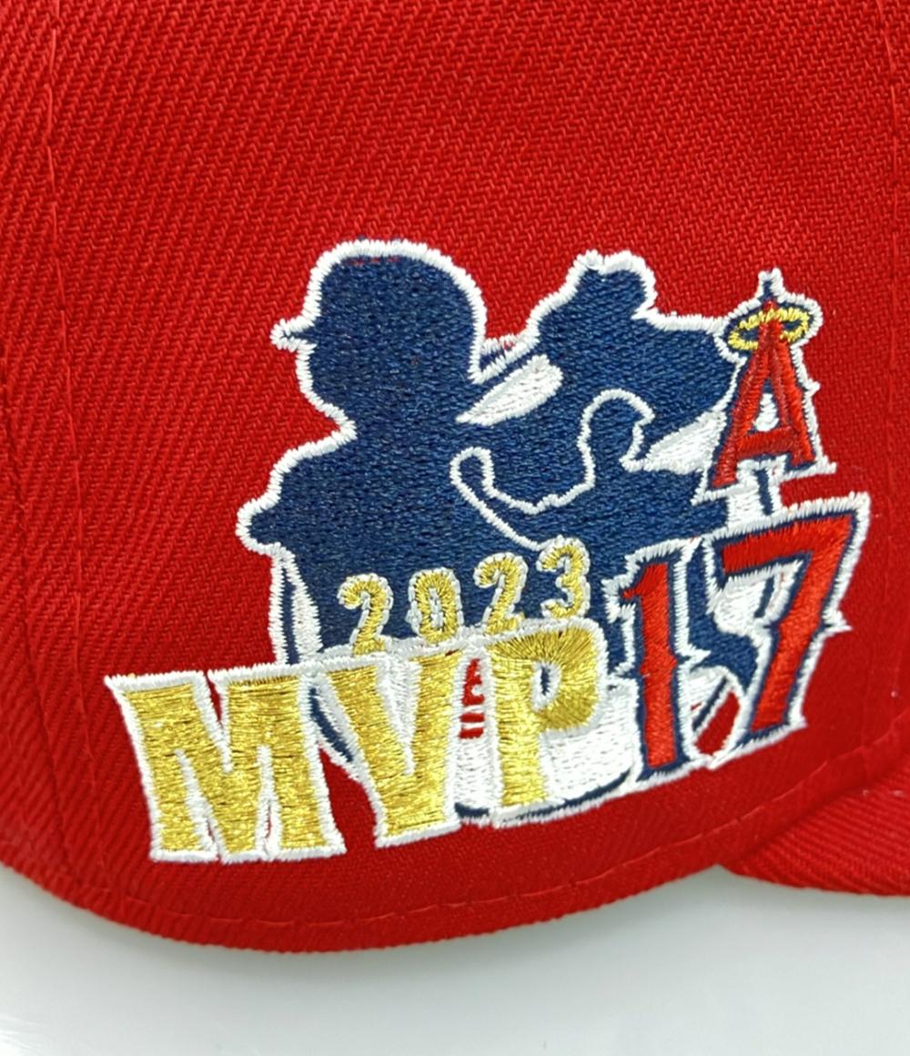 美品 ニューエラ キャップ 野球 MLB LAエンゼルス 大谷翔平 17 2023MVP記念 メンズ NEW ERA