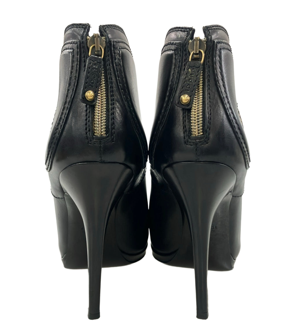 GUCCI バックジップブーティ 206776 レディース SIZE 37C グッチ