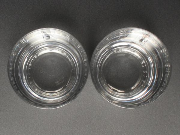 美品 ティファニー グラス タンブラー 2点セット ペア スウィング TIFFANY&Co.