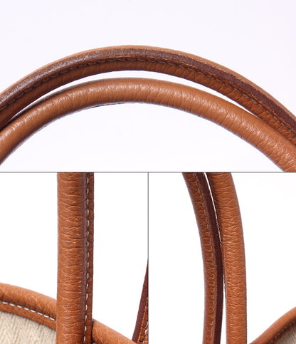 HERMES ハンドバッグ トートバッグ シルバー金具 □N刻印 ガーデンパーティTPM レディース エルメス