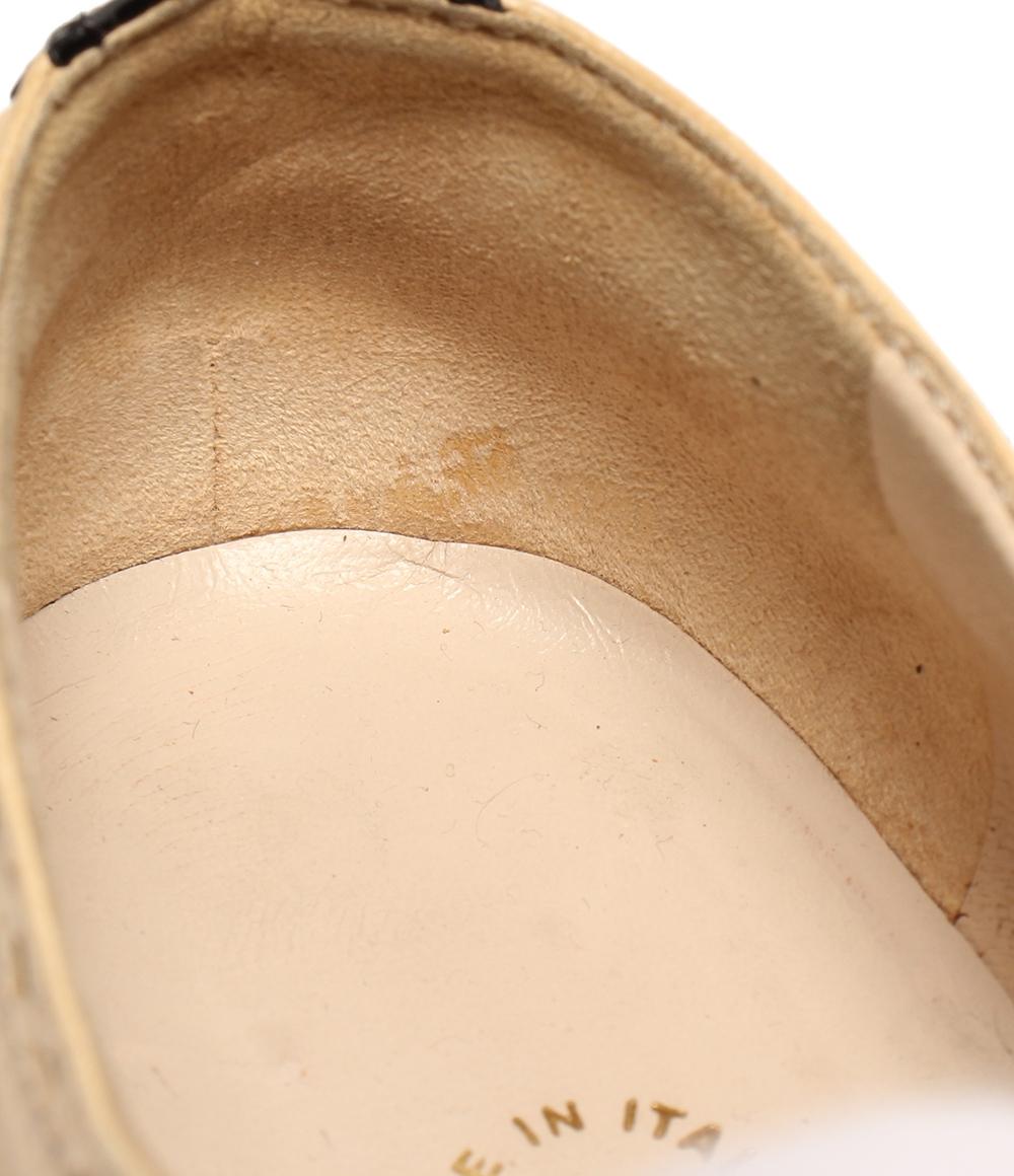 シャネル ドレスシューズ レースアップシューズ ウイングチップ レディース SIZE 36 (M) CHANEL