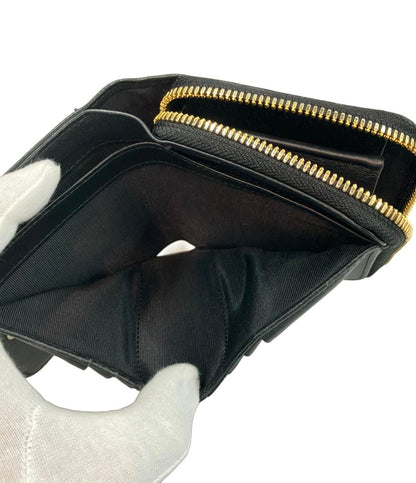 agnes b. ラウンドファスナー 二つ折り財布 レディース アニエスベー