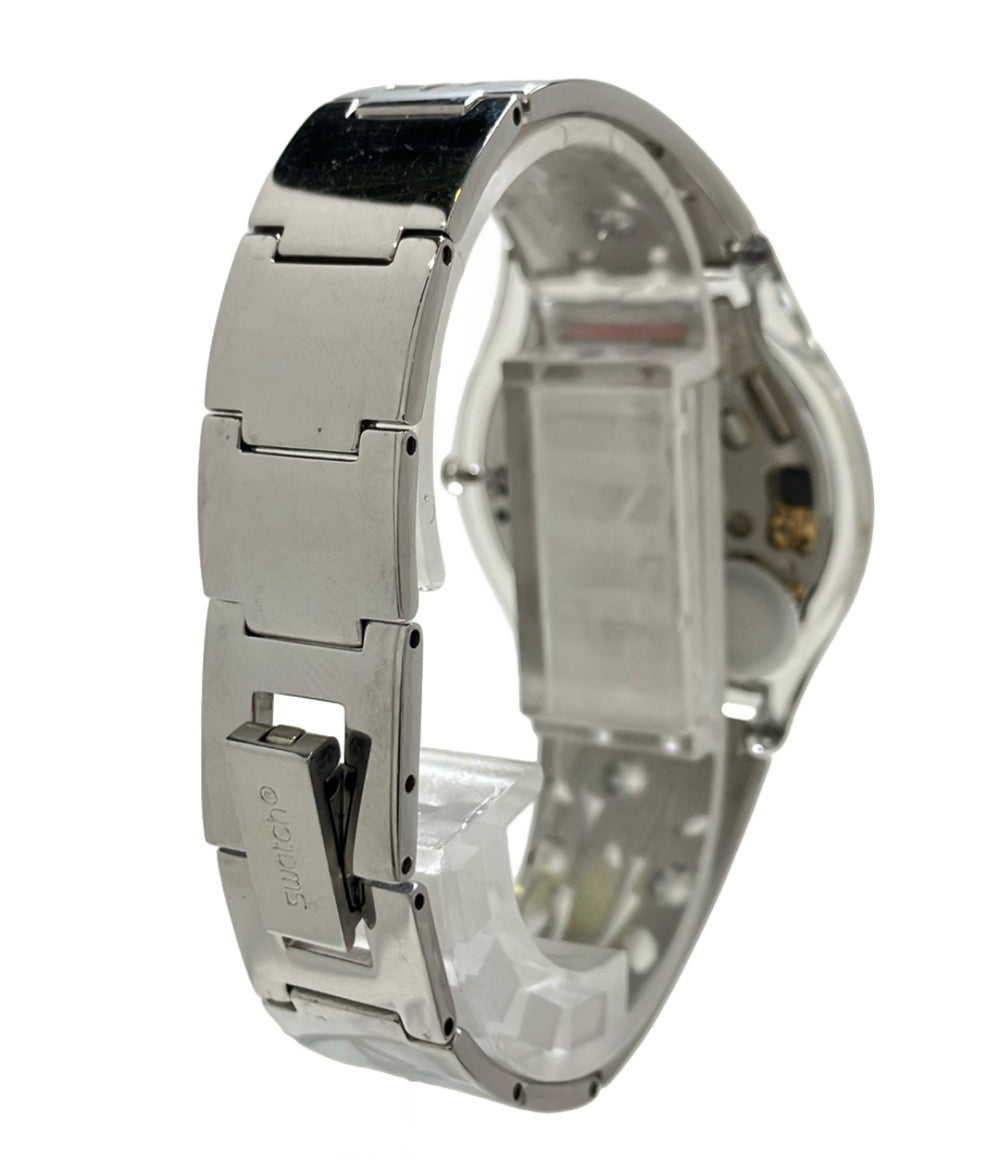 Swatch 腕時計 クオーツ シルバー ユニセックス スウォッチ