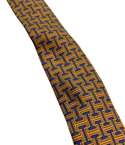 美品 エルメス ネクタイ シルク100% メンズ HERMES