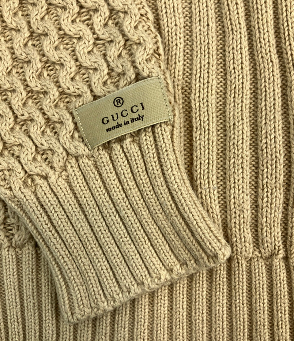 美品 GUCCI ショールカラーニット キッズ SIZE 4 (100) グッチ