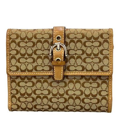 コーチ 二つ折り財布 ミニシグネチャー レディース COACH