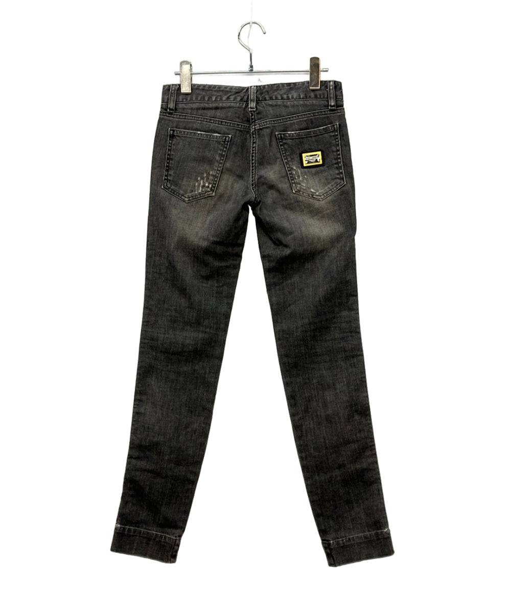 DOLCE & GABBANA ダメージデニムパンツ レディース SIZE 36 (S