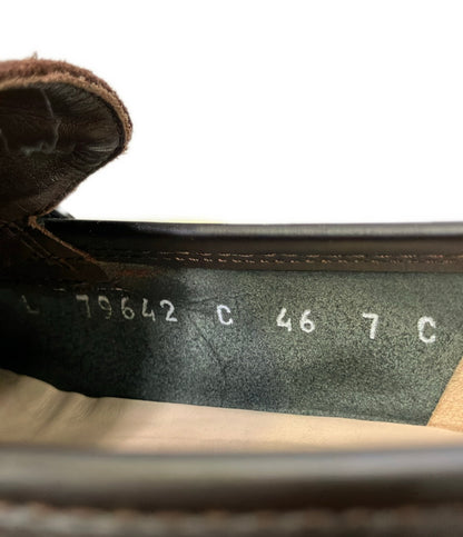 Salvatore Ferragamo ビット付きヒールローファー 79642 レディース SIZE 7 サルヴァトーレフェラガモ