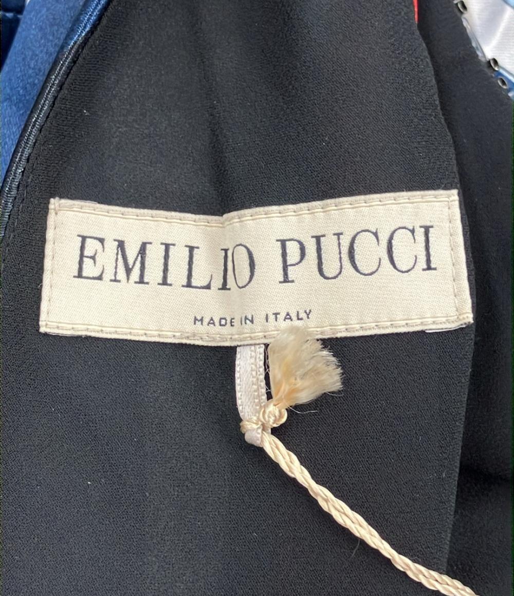 美品 エミリオ・プッチ ノースリーブワンピース ドレス レディース SIZE 40 (S) EMILIO PUCCI