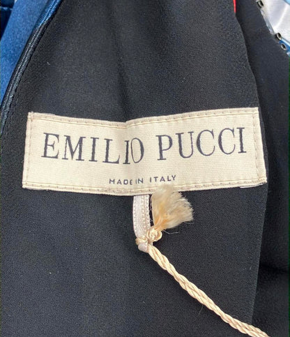 美品 エミリオ・プッチ ノースリーブワンピース ドレス レディース SIZE 40 (S) EMILIO PUCCI
