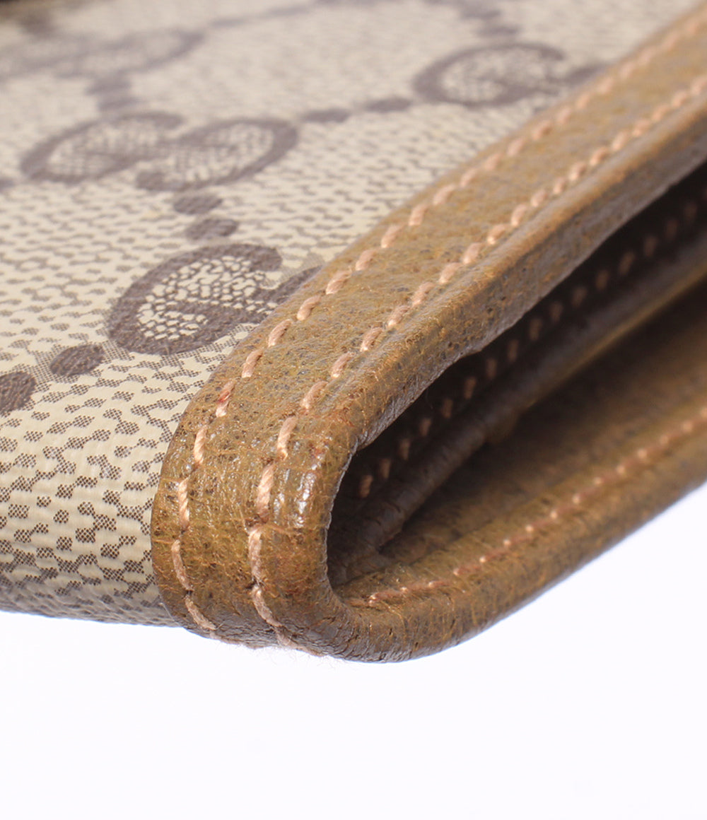 GUCCI 二つ折り財布 がま口 GGスプリーム 035 906 8683 レディース メンズ グッチ