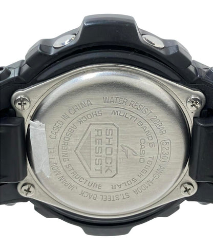 CASIO 腕時計 G-SHOCK ソーラー ブラック AWG-M100A メンズ カシオ