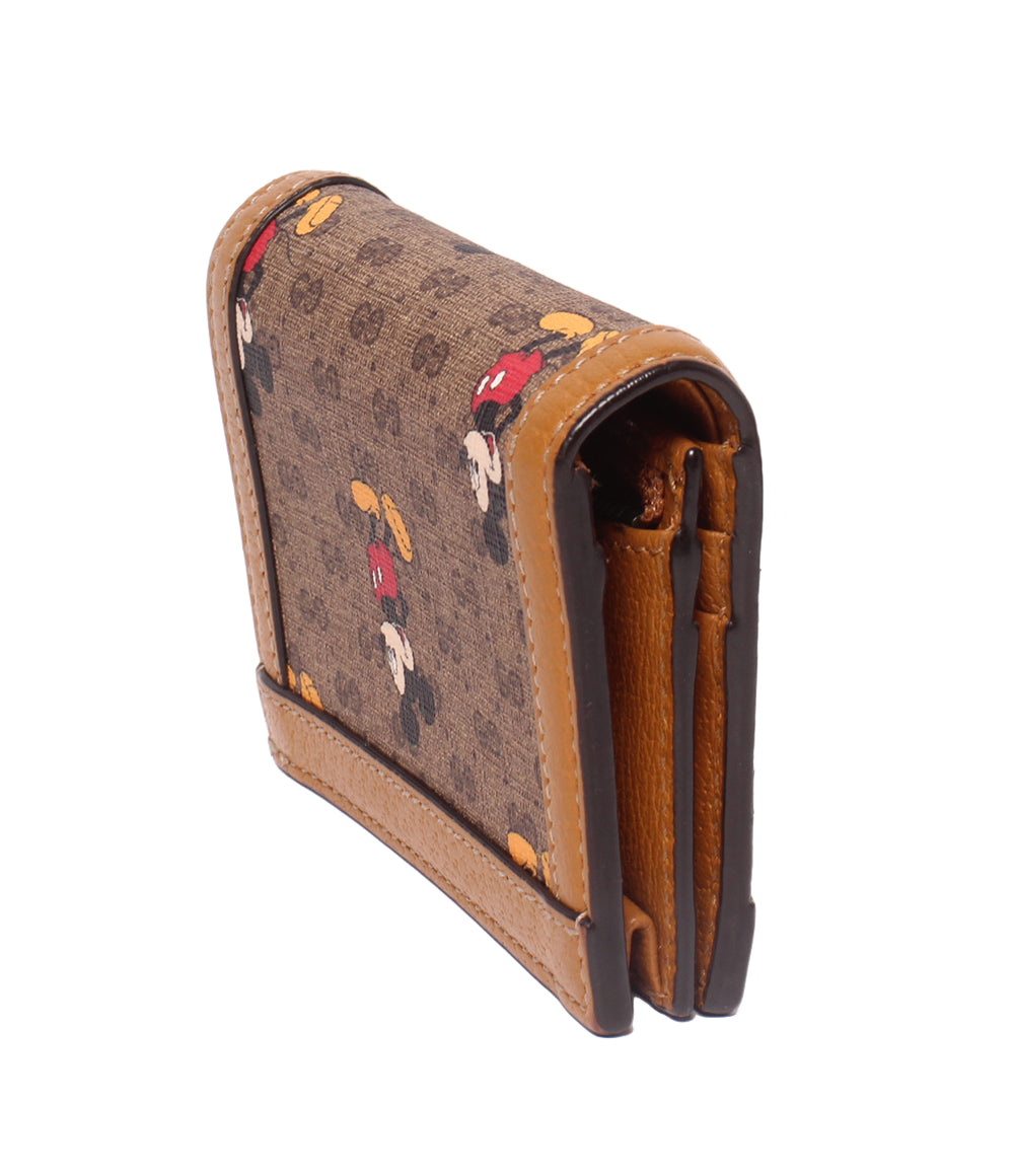 GUCCI Disney 二つ折り財布 602534 493075 レディース グッチ ディズニー
