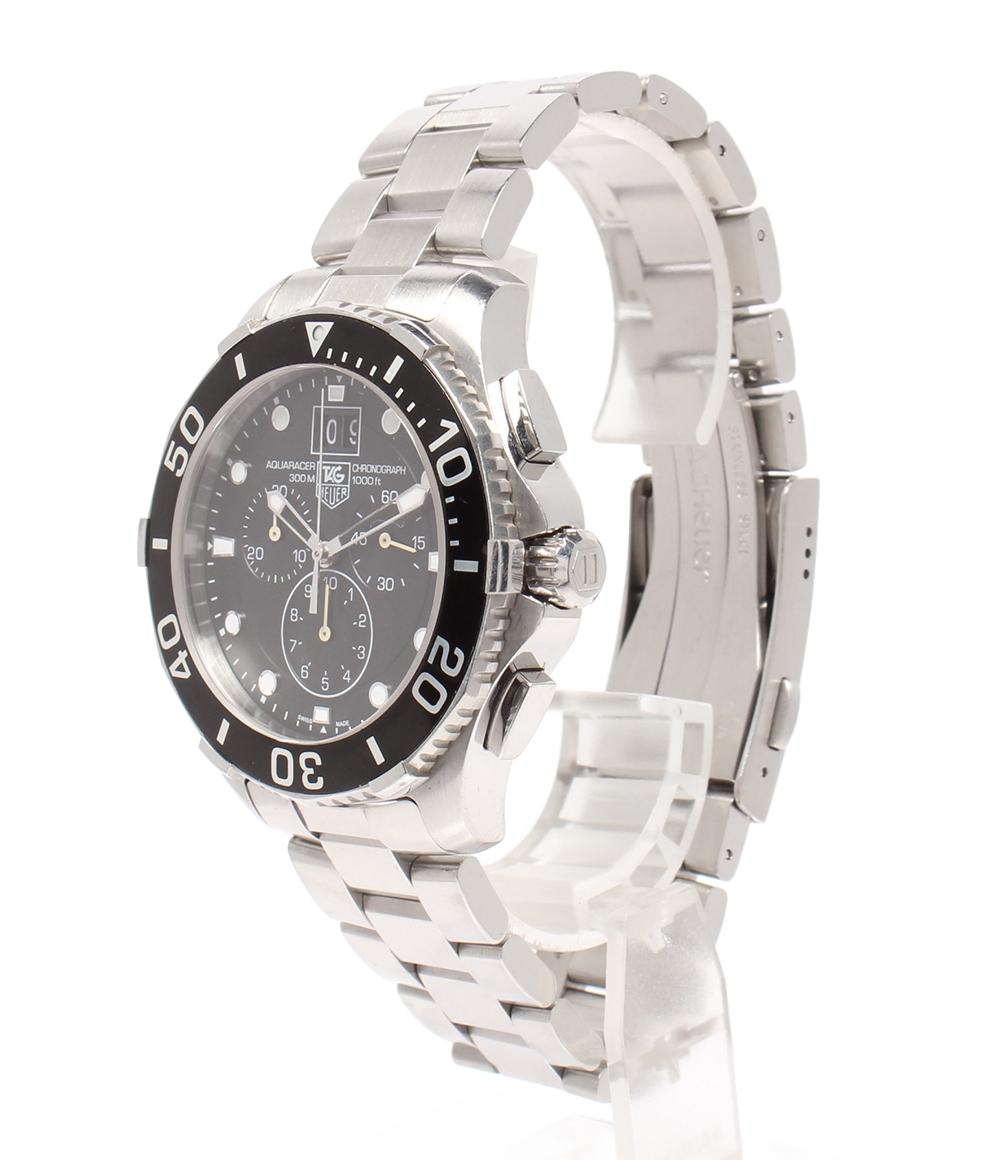 TAG HEUER 腕時計 アクアレーサー クオーツ ブラック CAN1010 メンズ タグホイヤー