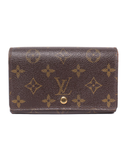 LOUIS VUITTON 二つ折り財布 ポルト モネ ビエ トレゾール モノグラム M61730 レディース ルイ・ヴィトン