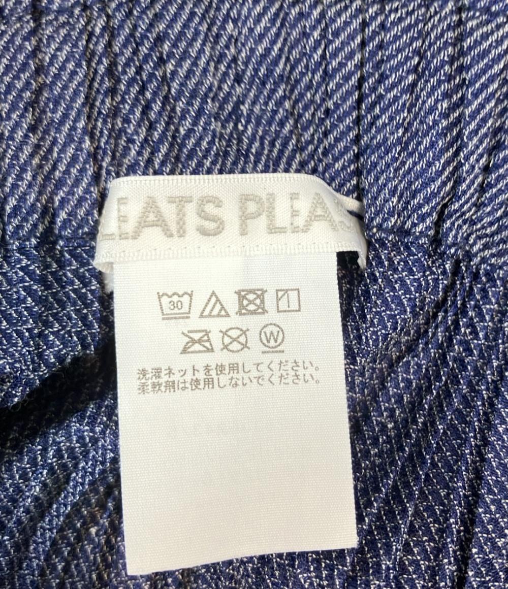 PLEATS PLEASE イージーパンツ 25AW COTTON DENIM PP53JF243 レディース SIZE 5 (XL) プリーツプリーズ