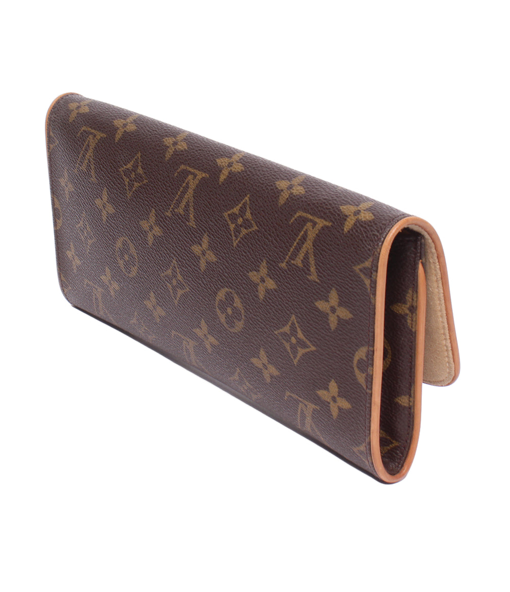 LOUIS VUITTON 2WAY クラッチバッグ ショルダーバッグ 肩掛け 斜め掛け ポシェット ツイン GM モノグラム M51852 レディース ルイ・ヴィトン